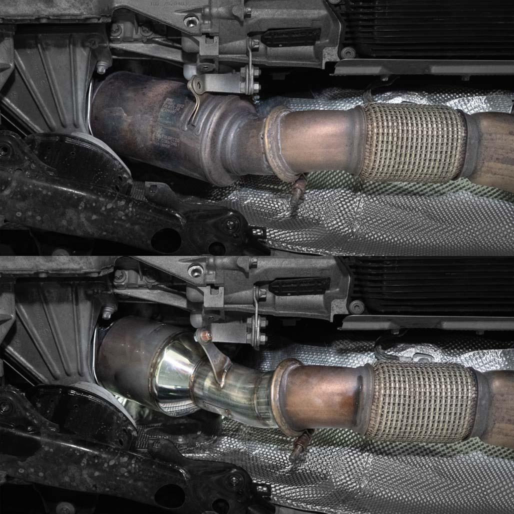 2012-2016 BMW 335i & 435i (F30/F32) Fabspeed Sport Cat Downpipe - image 11