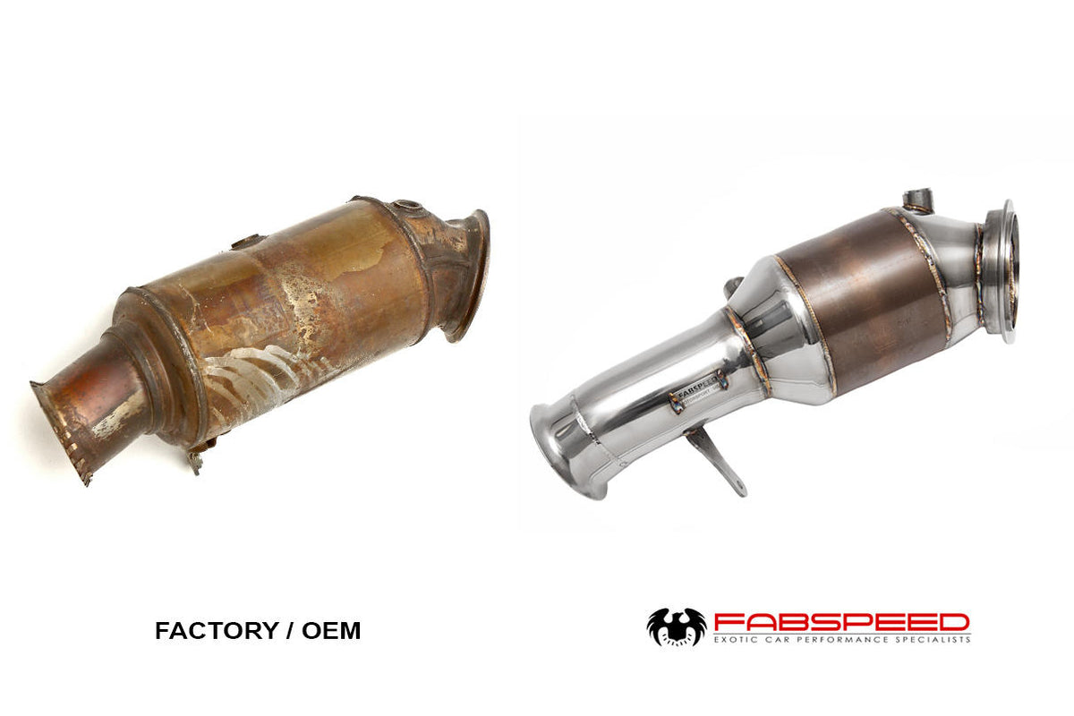 2012-2016 BMW 335i & 435i (F30/F32) Fabspeed Sport Cat Downpipe - image 6