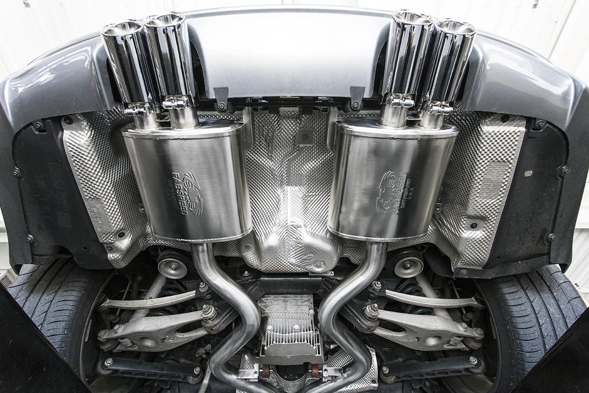 2007-2013 BMW M3 E90 / 92 / 93 Fabspeed Maxflo Performance Exhaust System - image 2