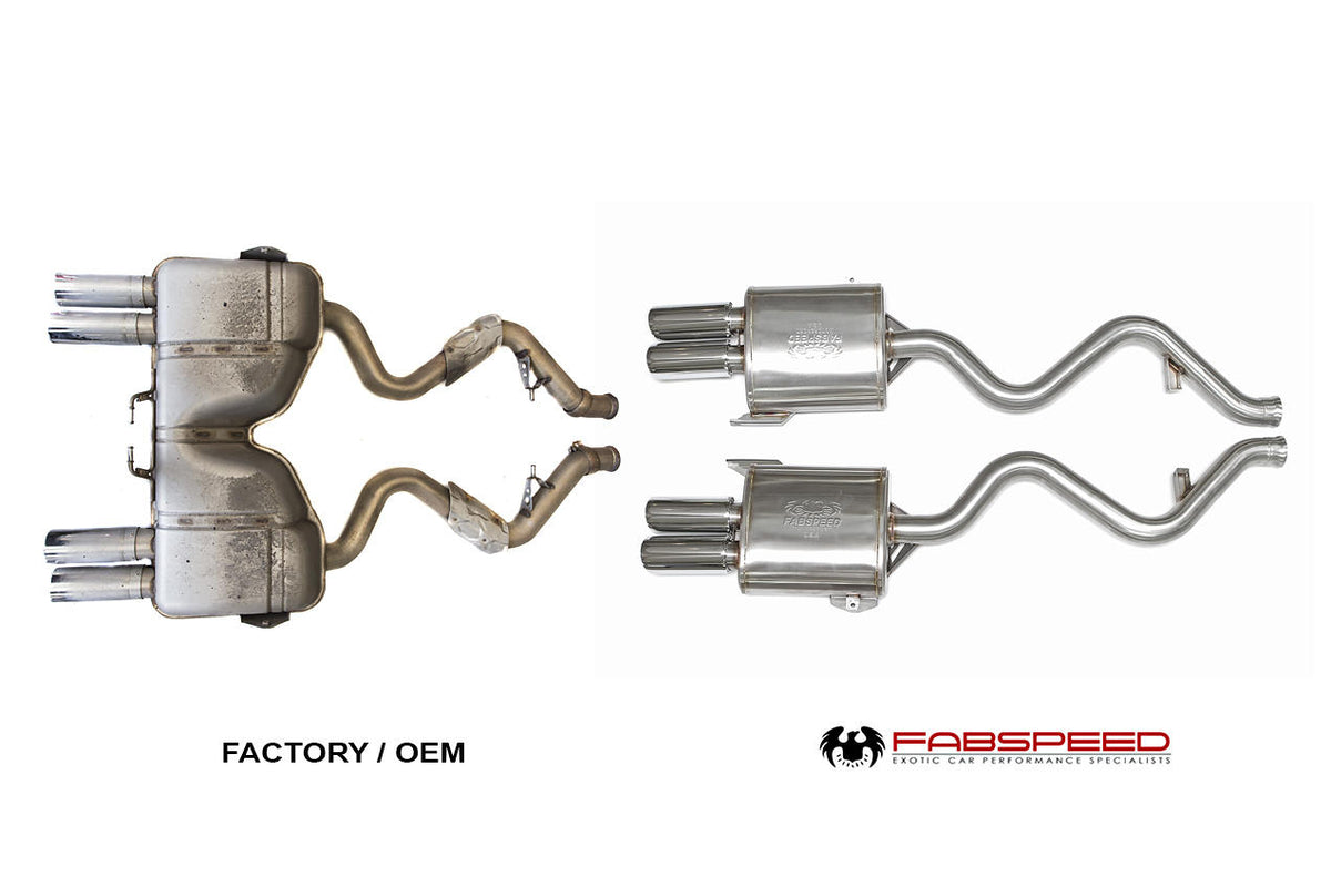 2007-2013 BMW M3 E90 / 92 / 93 Fabspeed Maxflo Performance Exhaust System - image 4