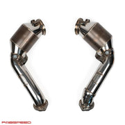 2008-2014 BMW N63/S63 Fabspeed Sport Cat Downpipes - image 1