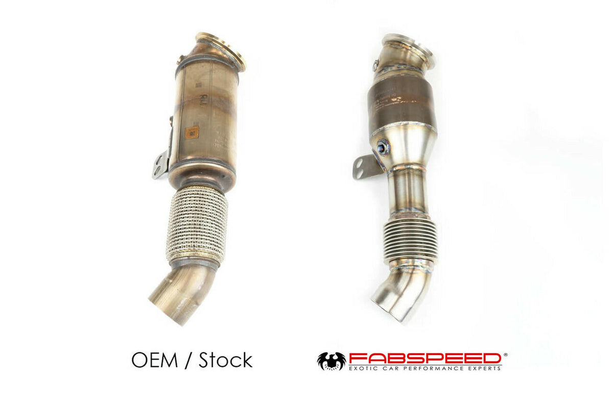 2019-2026 BMW Z4 M40i Fabspeed Sport Cat Downpipe - image 2