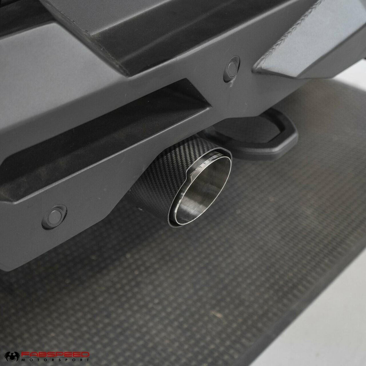 2021-2024 Ram 1500 TRX Fabspeed Deluxe Carbon Fiber Tips - image 2