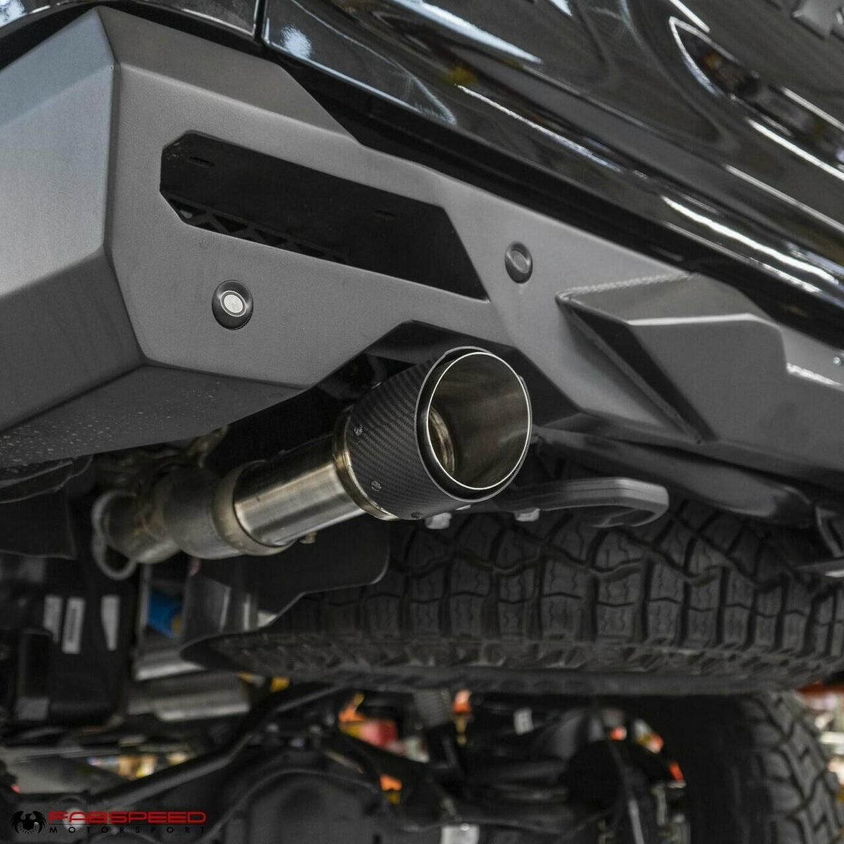 2021-2024 Ram 1500 TRX Fabspeed Deluxe Carbon Fiber Tips - image 3