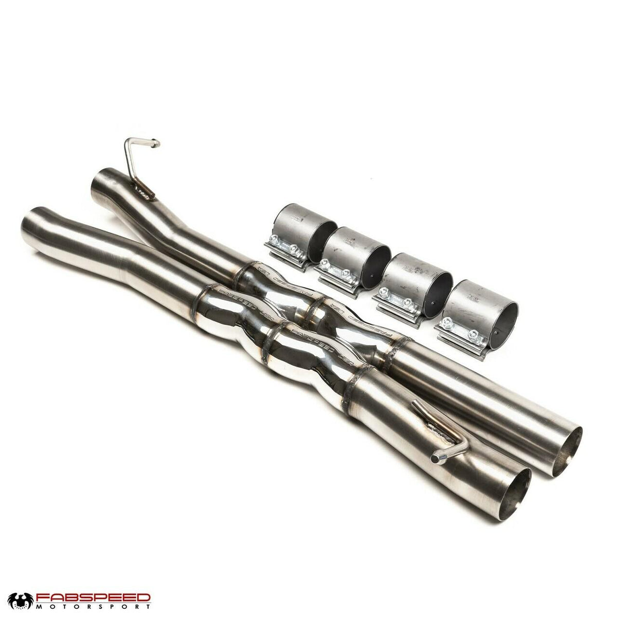 2021-2024 Ram 1500 TRX Double Fabspeed X-Pipe Resonator Bypass - image 4