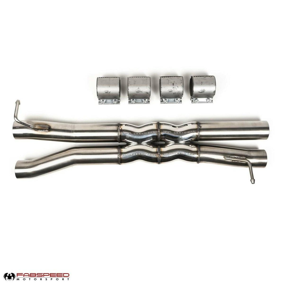2021-2024 Ram 1500 TRX Double Fabspeed X-Pipe Resonator Bypass - image 1