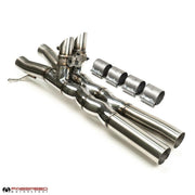 2021-2024 Ram 1500 TRX Fabspeed Valved Double X-Pipe Resonator Bypass - image 3