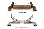 1989-1995 Ferrari 348 Fabspeed Supersport X-Pipe Exhaust System - image 3