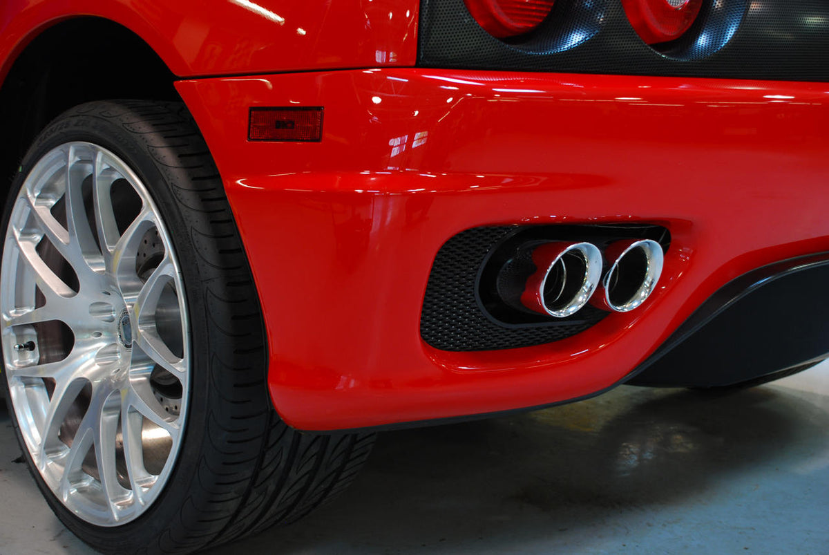 1999-2005 Ferrari 360 Fabspeed Deluxe Quad Style Tips - image 3
