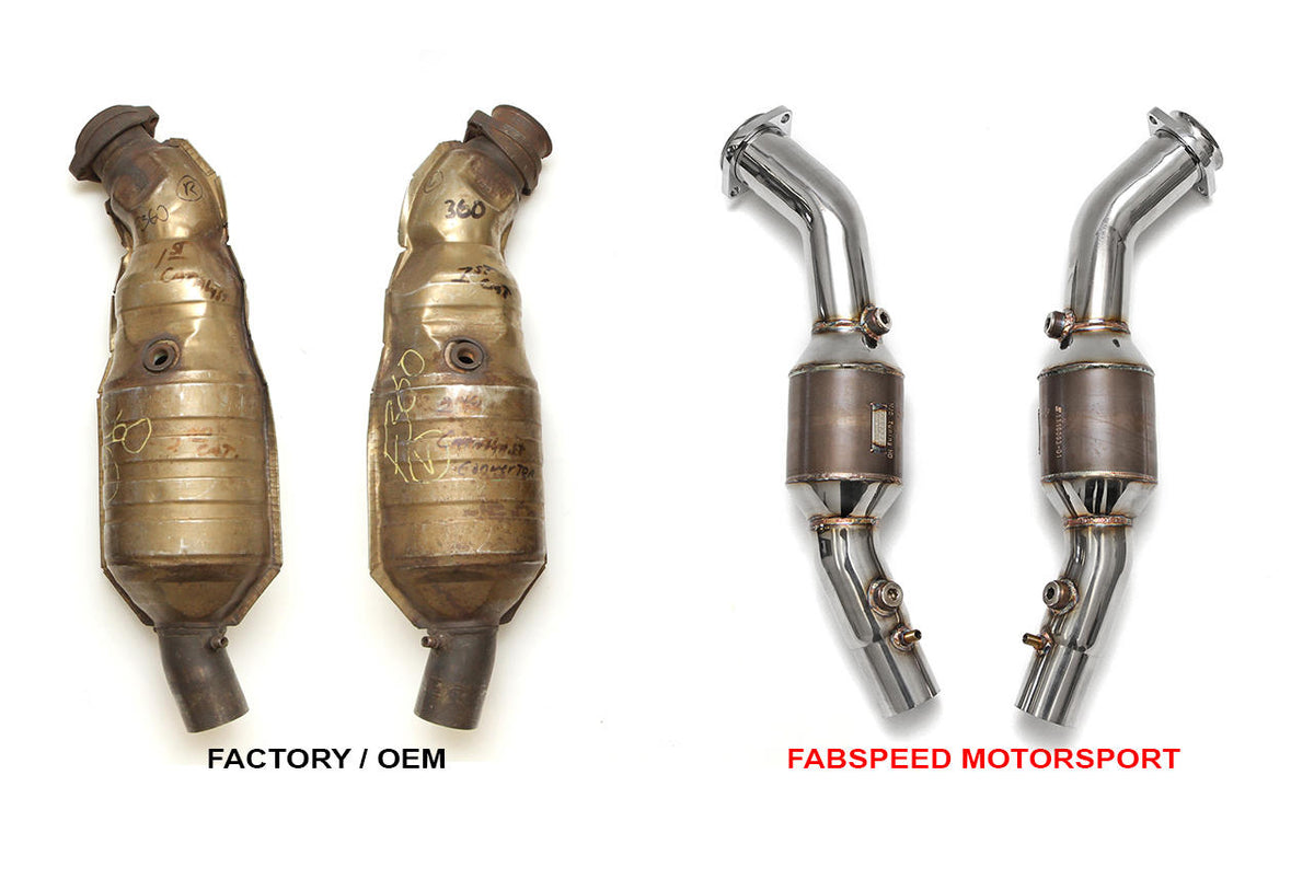 1999-2005 Ferrari 360 Fabspeed Sport Catalytic Converters - image 2