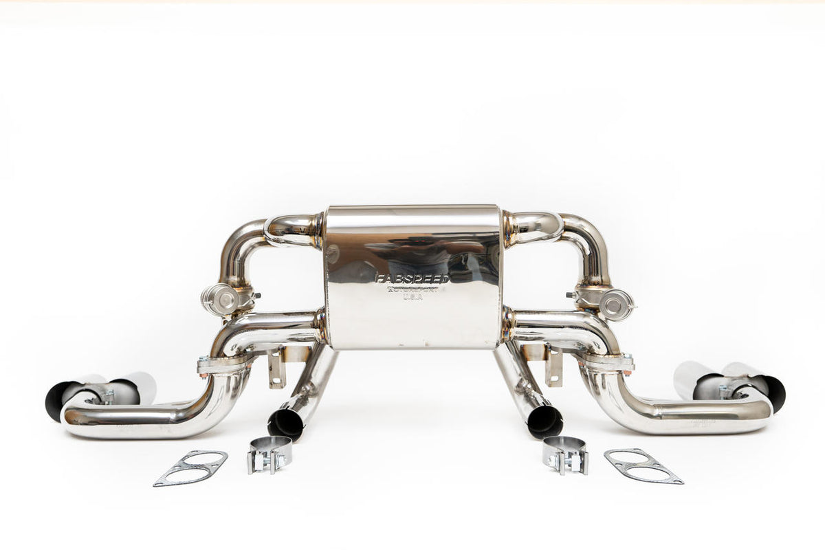 1999-2005 Ferrari 360 Fabspeed Valved Performance Exhaust System - image 4