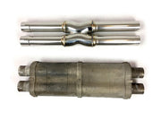1992-2003 Ferrari 456 Fabspeed Resonator Bypass X-Pipe - image 4
