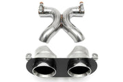 2010-2015 Ferrari 458 Italia Challenge Style Fabspeed Dual Exhaust Tips - image 2