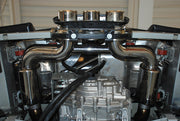 2010-2015 Ferrari 458 Italia Fabspeed Maxflo CHALLENGE STYLE dual outlet Performance Exhaust System - image 3