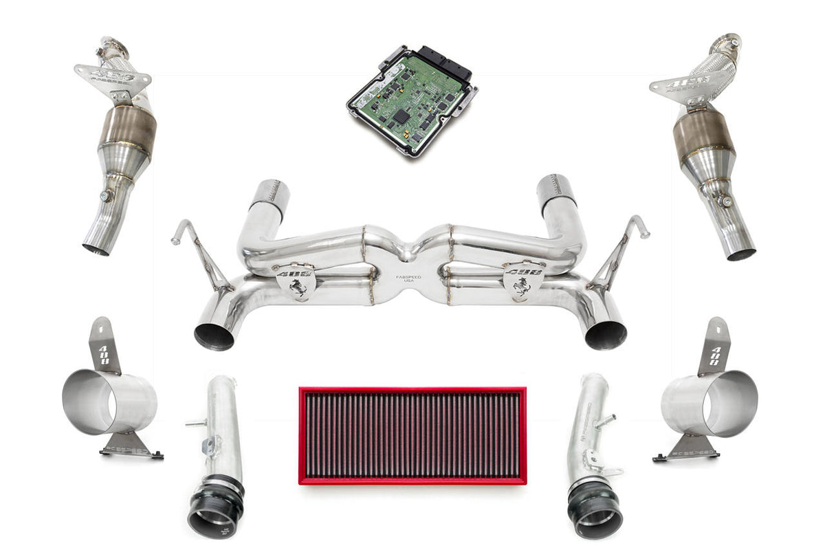 2015-2019 Ferrari 488 FS-750 Fabspeed Performance Package - image 1