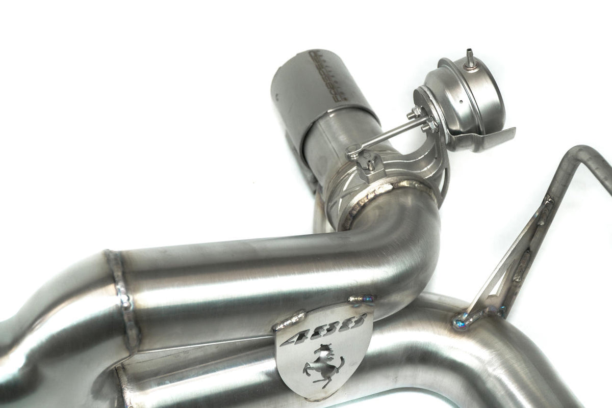 2015-2019 Ferrari 488 GTB/Spider Fabspeed Valved Dual Tone Exhaust System - image 7