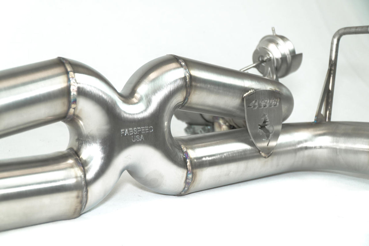 2015-2019 Ferrari 488 GTB/Spider Fabspeed Valved Dual Tone Exhaust System - image 4