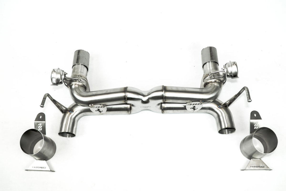 2015-2019 Ferrari 488 GTB/Spider Fabspeed Valved Dual Tone Exhaust System - image 2