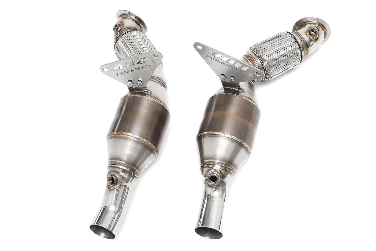 2015-2019 Ferrari 488 Pista Fabspeed HJS German Sport Catalytic Converters - image 5