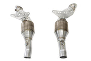 2015-2019 Ferrari 488 Pista Fabspeed HJS German Sport Catalytic Converters - image 1