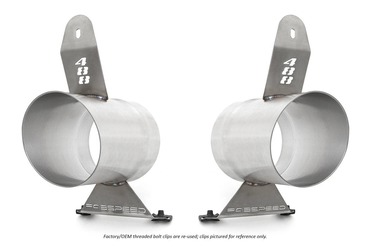 2015-2019 Ferrari 488 Pista Fabspeed Valved Dual Tone Exhaust System - image 3