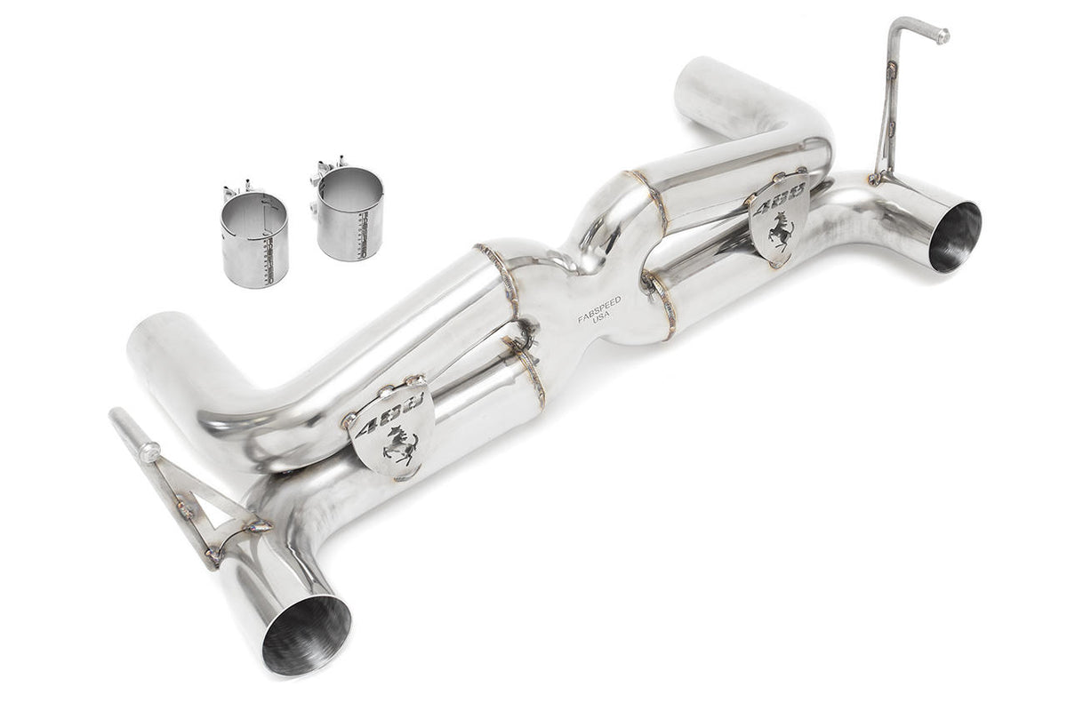 2015-2019 Ferrari 488 Fabspeed Supersport X-Pipe Exhaust System - image 2