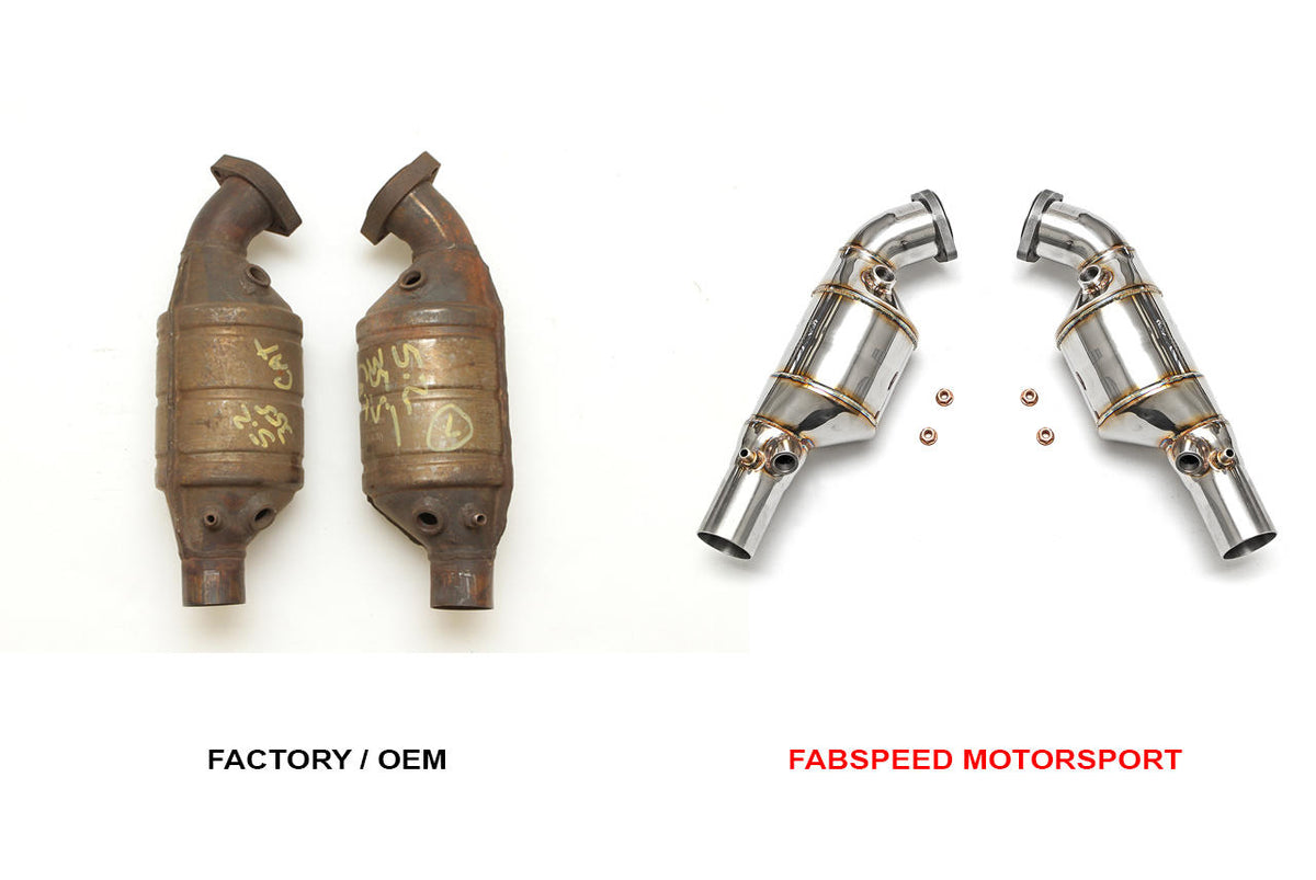 1994-1999 Ferrari F355 Fabspeed Sport Catalytic Converters - image 2
