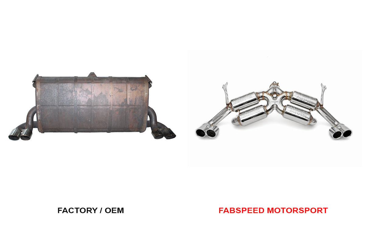 1994-1999 Ferrari F355 Fabspeed Supersport X-Pipe Exhaust System - image 2