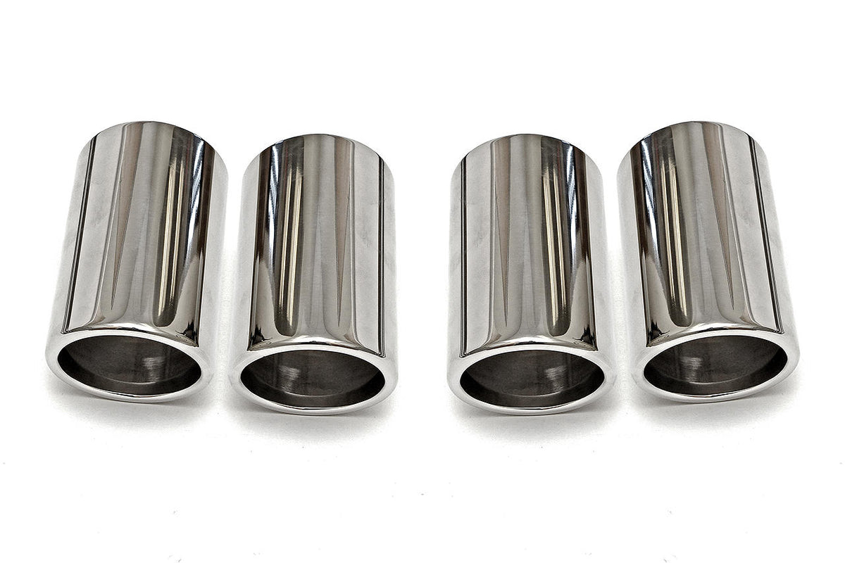 2005-2009 Ferrari F430 Polished Slip-On Fabspeed Tip Covers - image 1