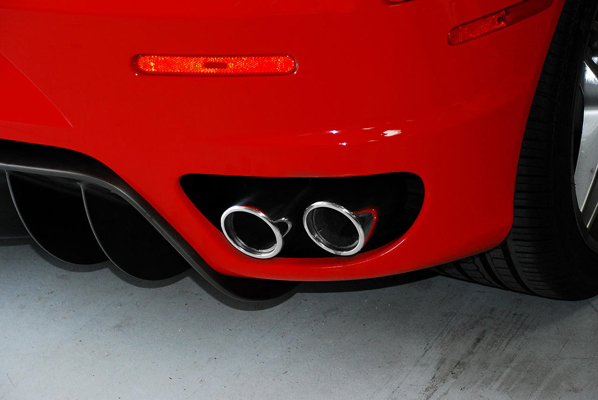 2005-2009 Ferrari F430 Polished Slip-On Fabspeed Tip Covers - image 3