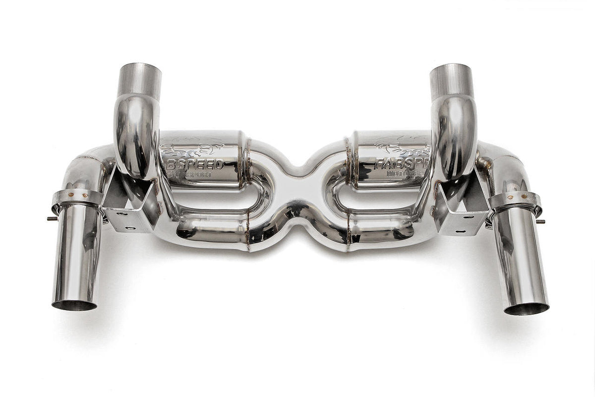2005-2009 Ferrari F430 Scuderia Fabspeed Supersport X-Pipe Exhaust System - image 1