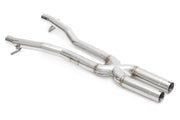 1996-2001 Ferrari F550 Fabspeed Resonator Bypass X-Pipe - image 3