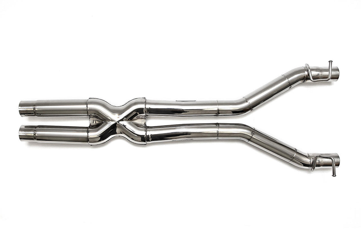 1996-2001 Ferrari F550 Fabspeed Resonator Bypass X-Pipe - image 1