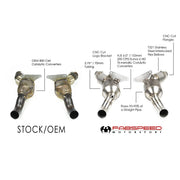 2020-2023 Ferrari F8 Tributo Fabspeed Sport Catalytic Converters - image 2