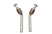 2015-2024 Jaguar XE S Fabspeed Sport Catalytic Converter Down Pipes - image 1