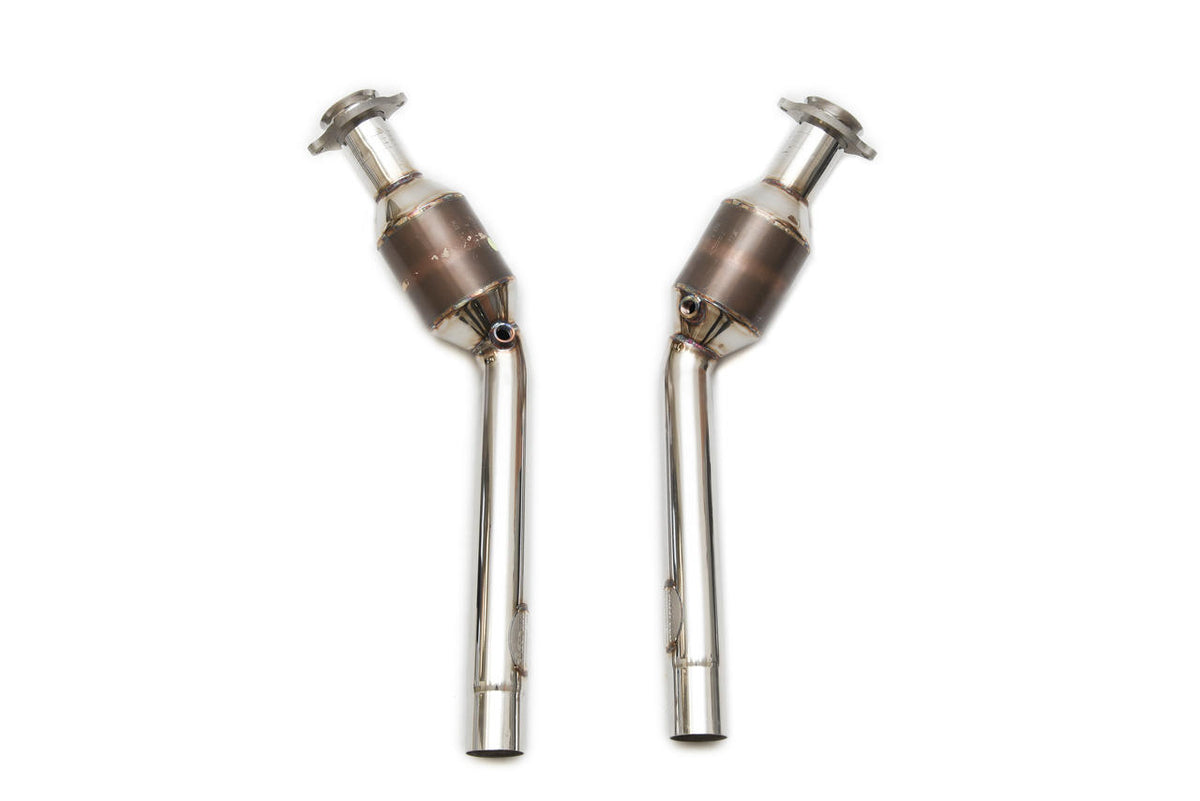 2015-2024 Jaguar XE S Fabspeed Sport Catalytic Converter Down Pipes - image 1