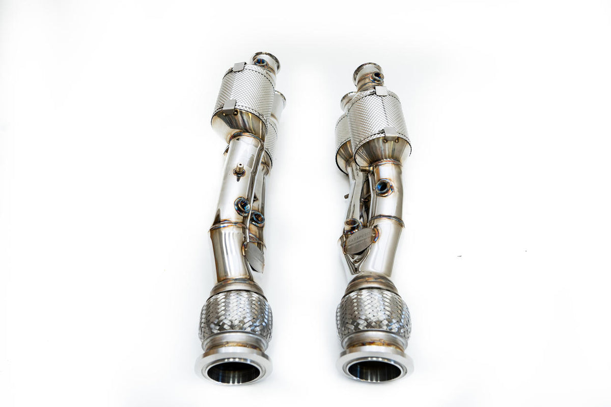 2016-2021 Lamborghini Aventador SVJ Fabspeed Sport Catalytic Converters - image 2