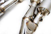2016-2021 Lamborghini Aventador SVJ Fabspeed Sport Catalytic Converters - image 9