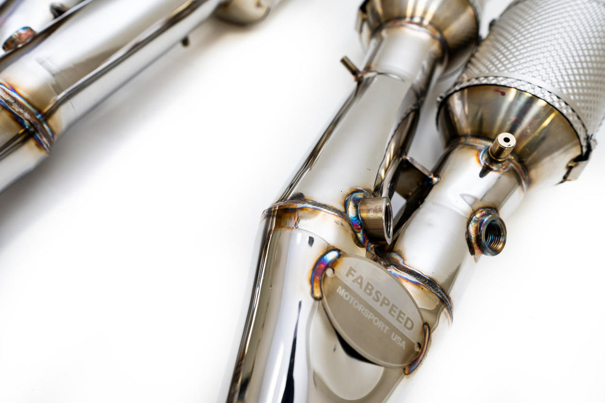 2016-2021 Lamborghini Aventador SVJ Fabspeed Sport Catalytic Converters - image 9