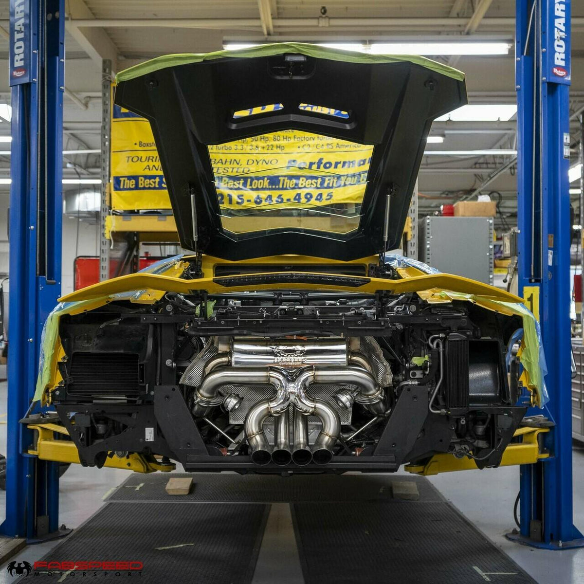 2011-2016 Lamborghini Aventador LP700-4 Fabspeed Valved Exhaust System - image 10