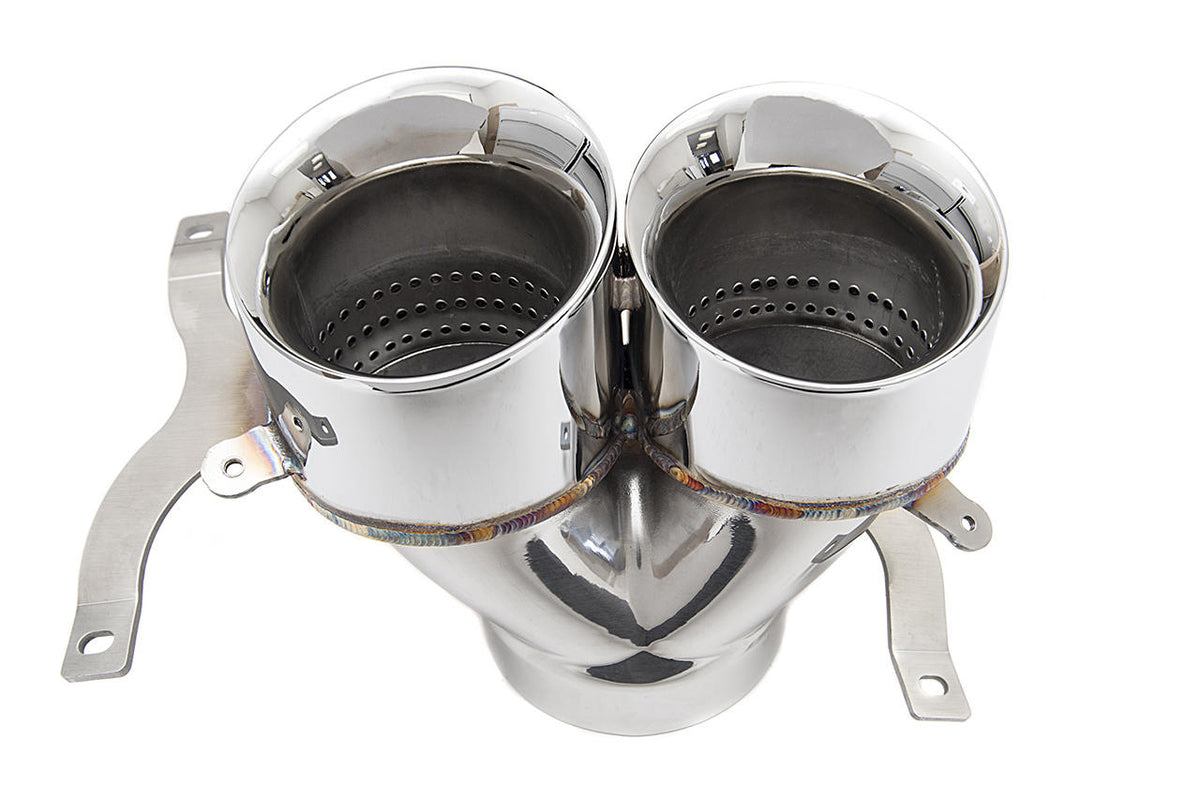 2004-2008 Lamborghini Gallardo Fabspeed Deluxe Quad Style Tips - image 4