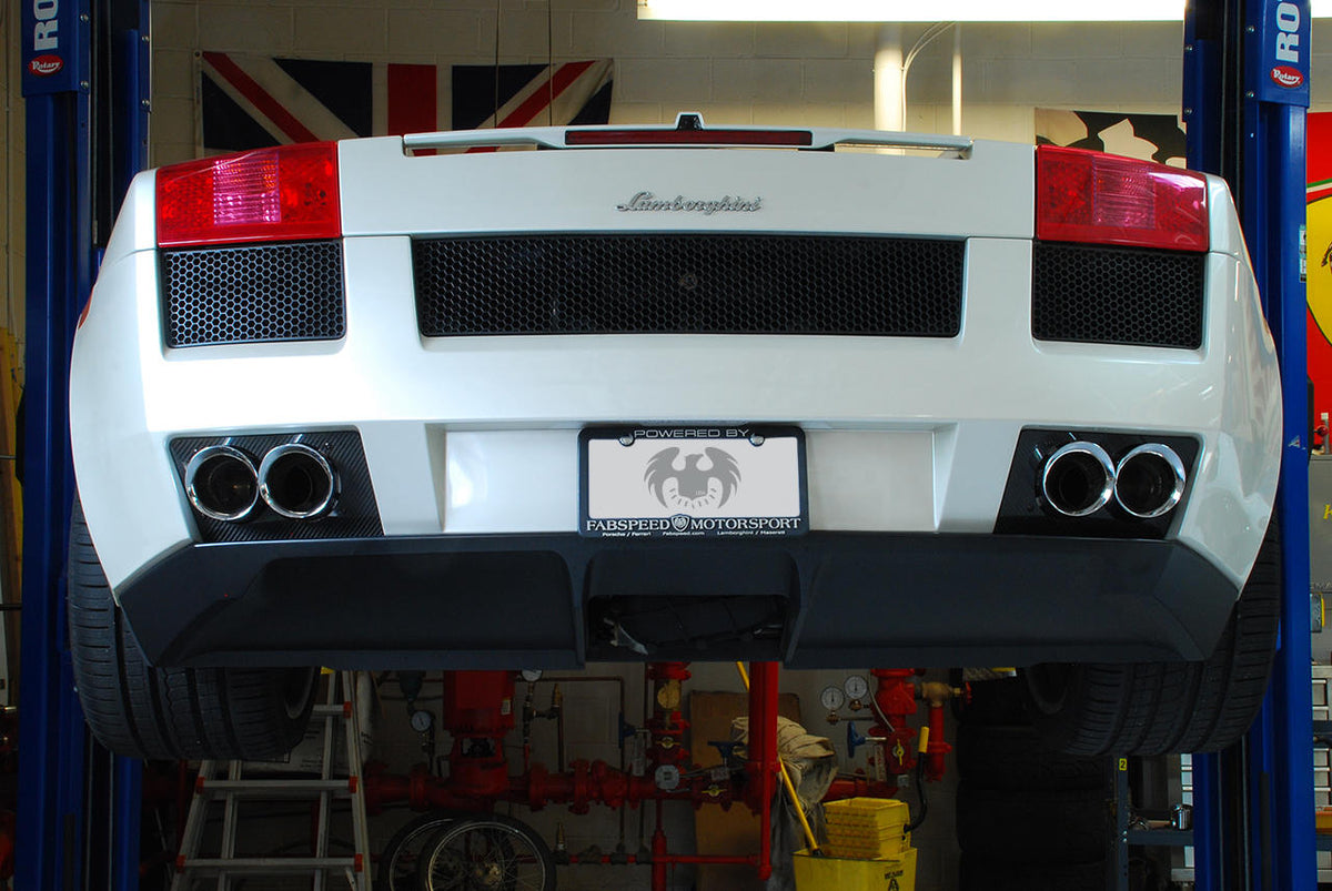 2004-2008 Lamborghini Gallardo Fabspeed Deluxe Quad Style Tips - image 6