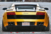 2004-2008 Lamborghini Gallardo Fabspeed Deluxe Quad Style Tips - image 8