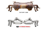 2009-2013 Lamborghini Gallardo LP550-2 / LP560 / LP570 Fabspeed Valved Supersport X-Pipe Exhaust System - image 9