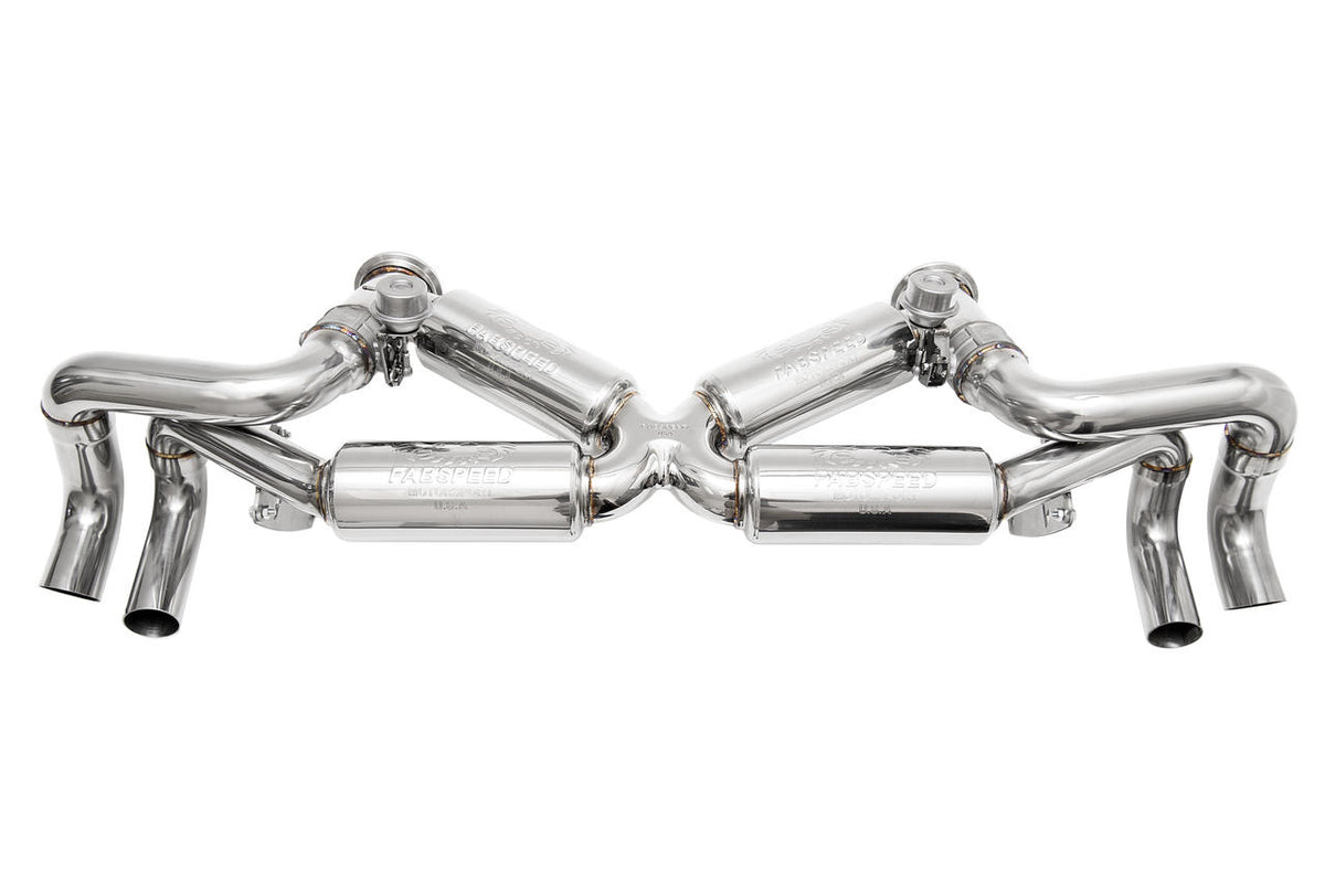 2009-2013 Lamborghini Gallardo LP550-2 / LP560 / LP570 Fabspeed Valved Supersport X-Pipe Exhaust System - image 1