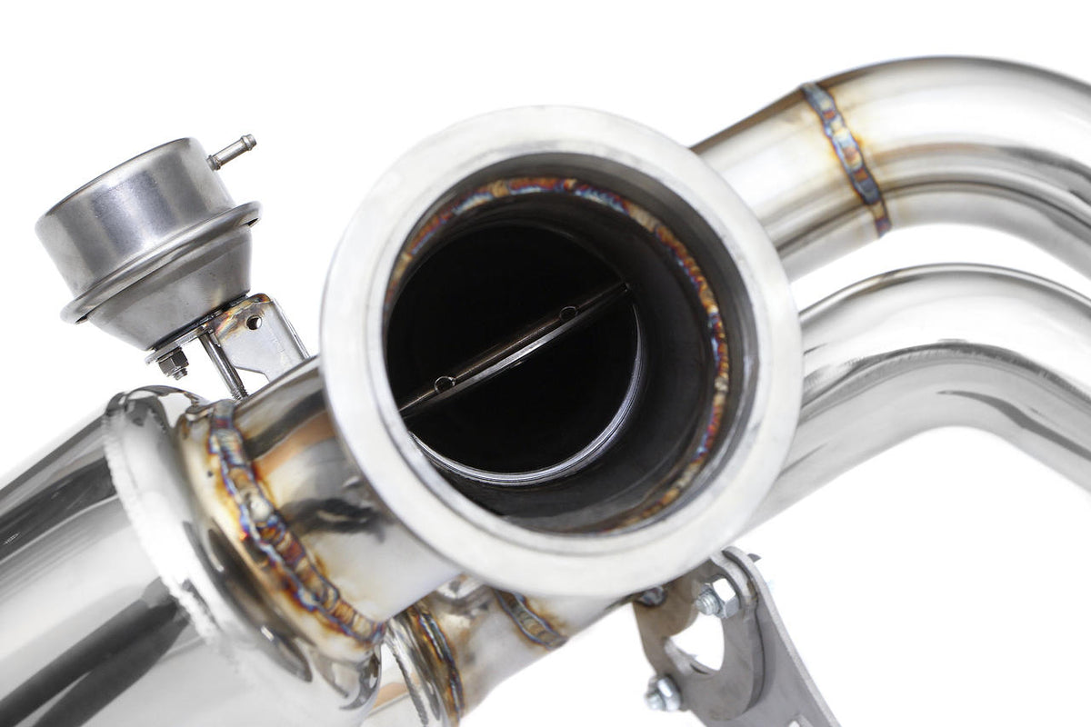 2009-2013 Lamborghini Gallardo LP550-2 / LP560 / LP570 Fabspeed Valved Supersport X-Pipe Exhaust System - image 7