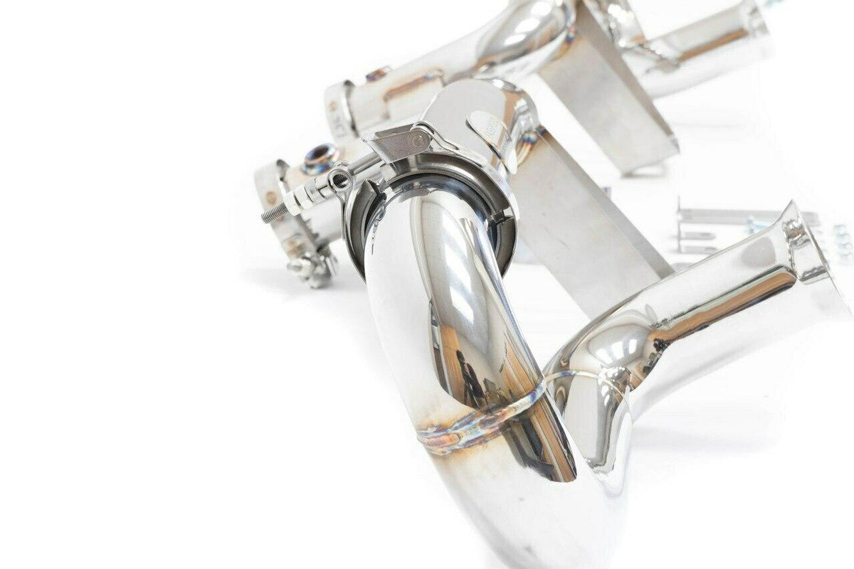 2004-2008 Lamborghini Gallardo Fabspeed Muffler Bypass Pipes - image 3