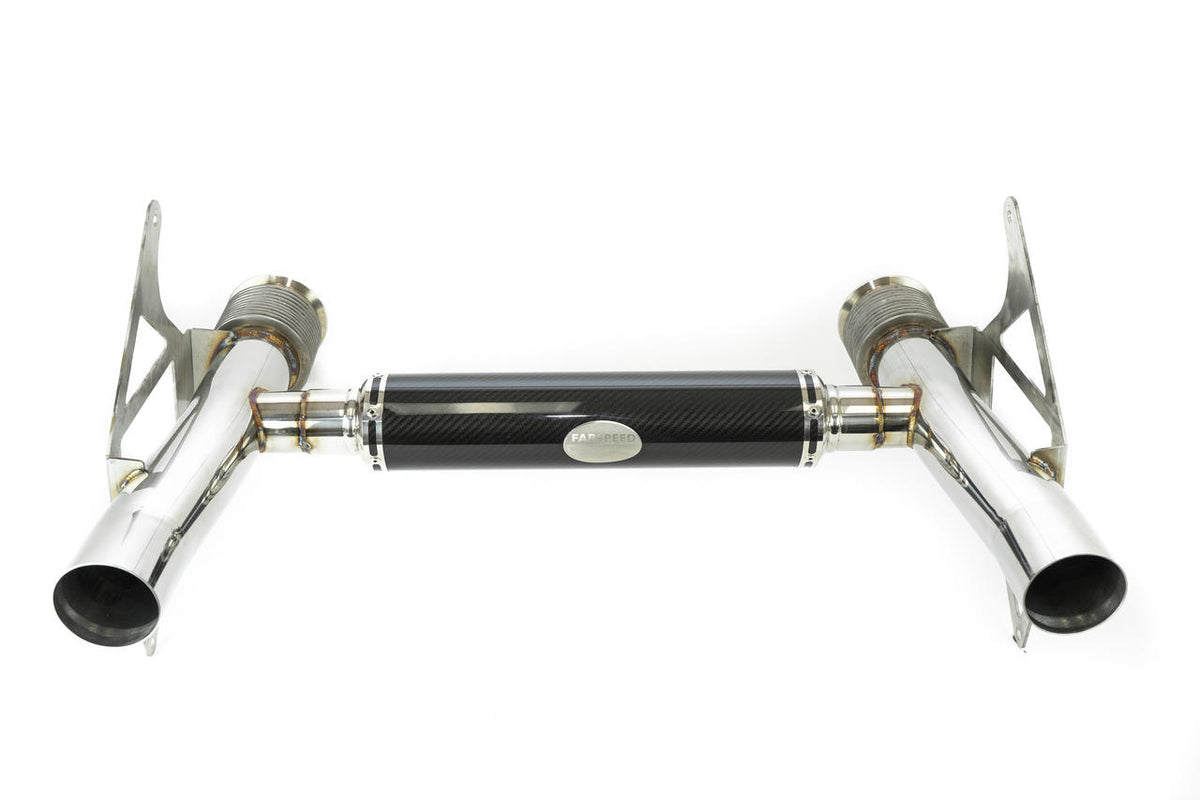2014-2024 Lamborghini Huracan Performante-style Fabspeed Lightweight Supersport H-Pipe Exhaust System - image 1