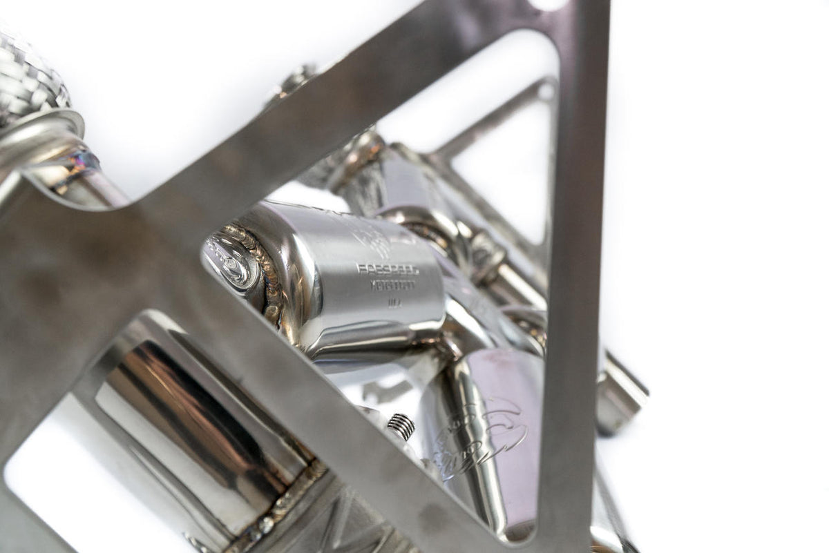 2014-2024 Lamborghini Huracan Performante Fabspeed Valved Dual Tone Supersport X-Pipe Exhaust System - image 7