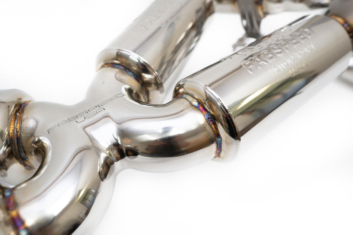 2014-2024 Lamborghini Huracan Fabspeed Valved Supersport X-Pipe Exhaust System - image 5